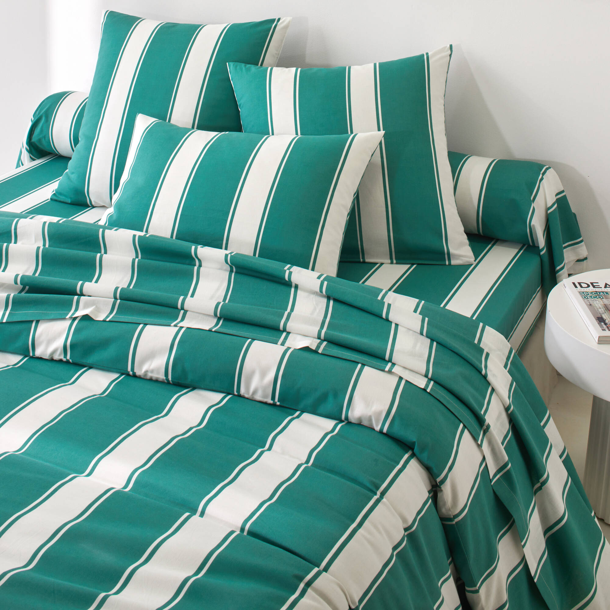 Linge de lit Transat en coton imprimé