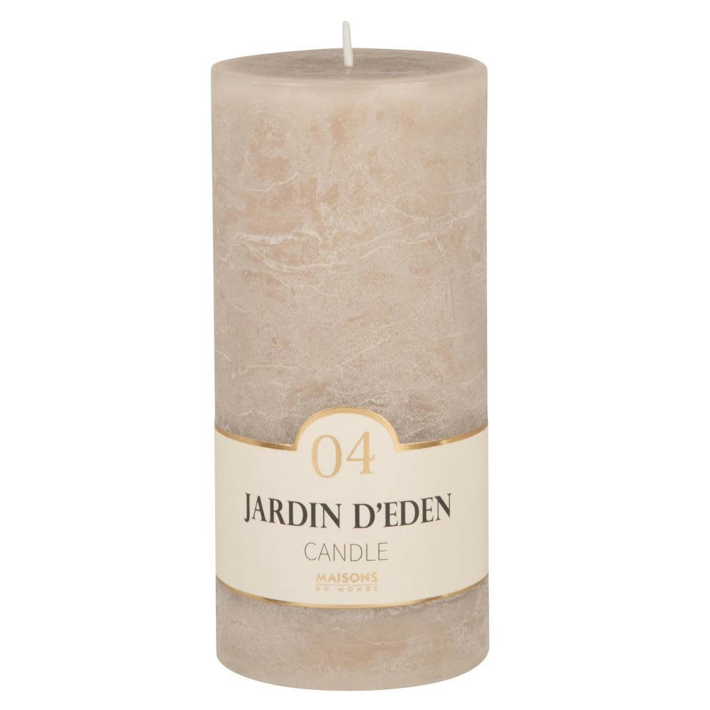 COLORAMA - Bougie parfumée taupe H15, 490g