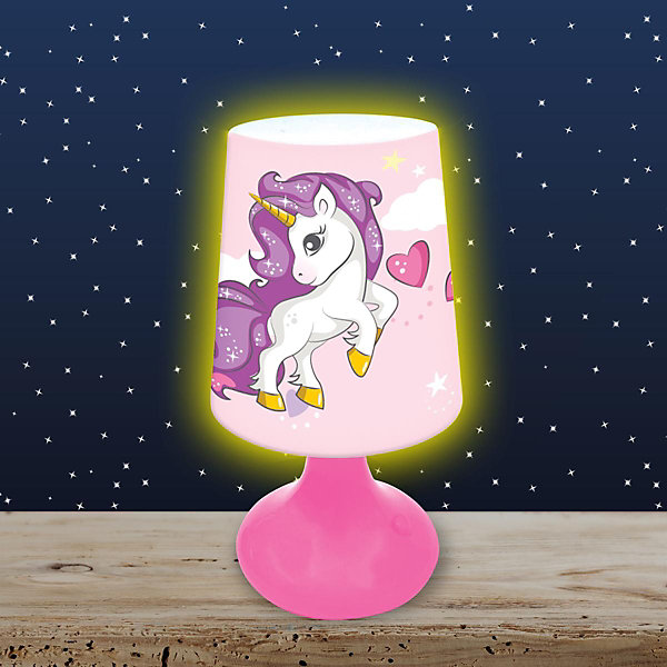 Mini lampe de chevet veilleuse sans fil Licorne
