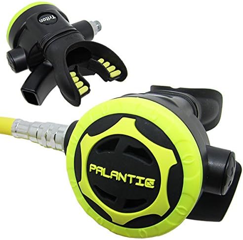 Yoke Regulator & Octopus Combo for Scuba Diving | High-Performance Over-Balanced Regulator, Silicone Mouthpiece, 27