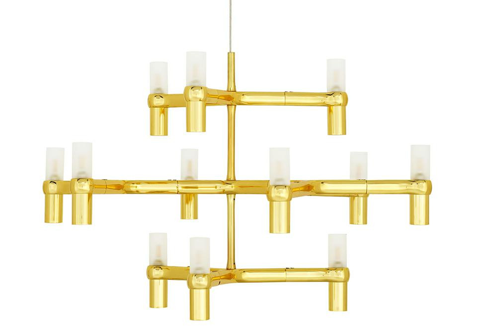 MOOSEE lampa wisząca ATOMIC złota