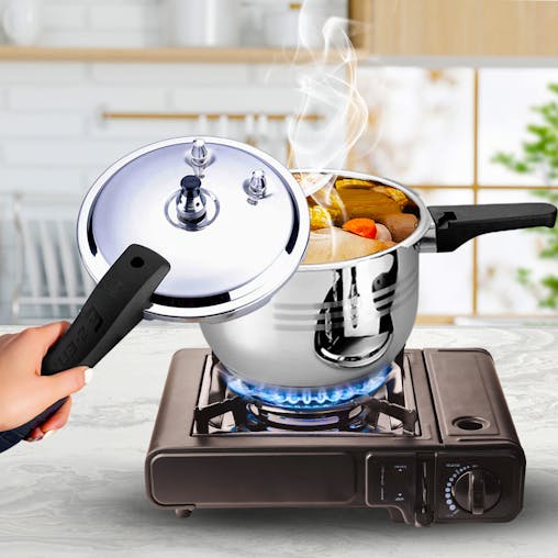 SOGA 5L Stainless Steel Pressure Cooker - Commercial Grade