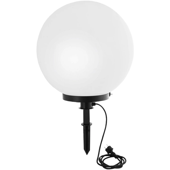 Kugelleuchte »Marlon«, 50 W, weiß,⌀ 50 cm, mit Erdspieß