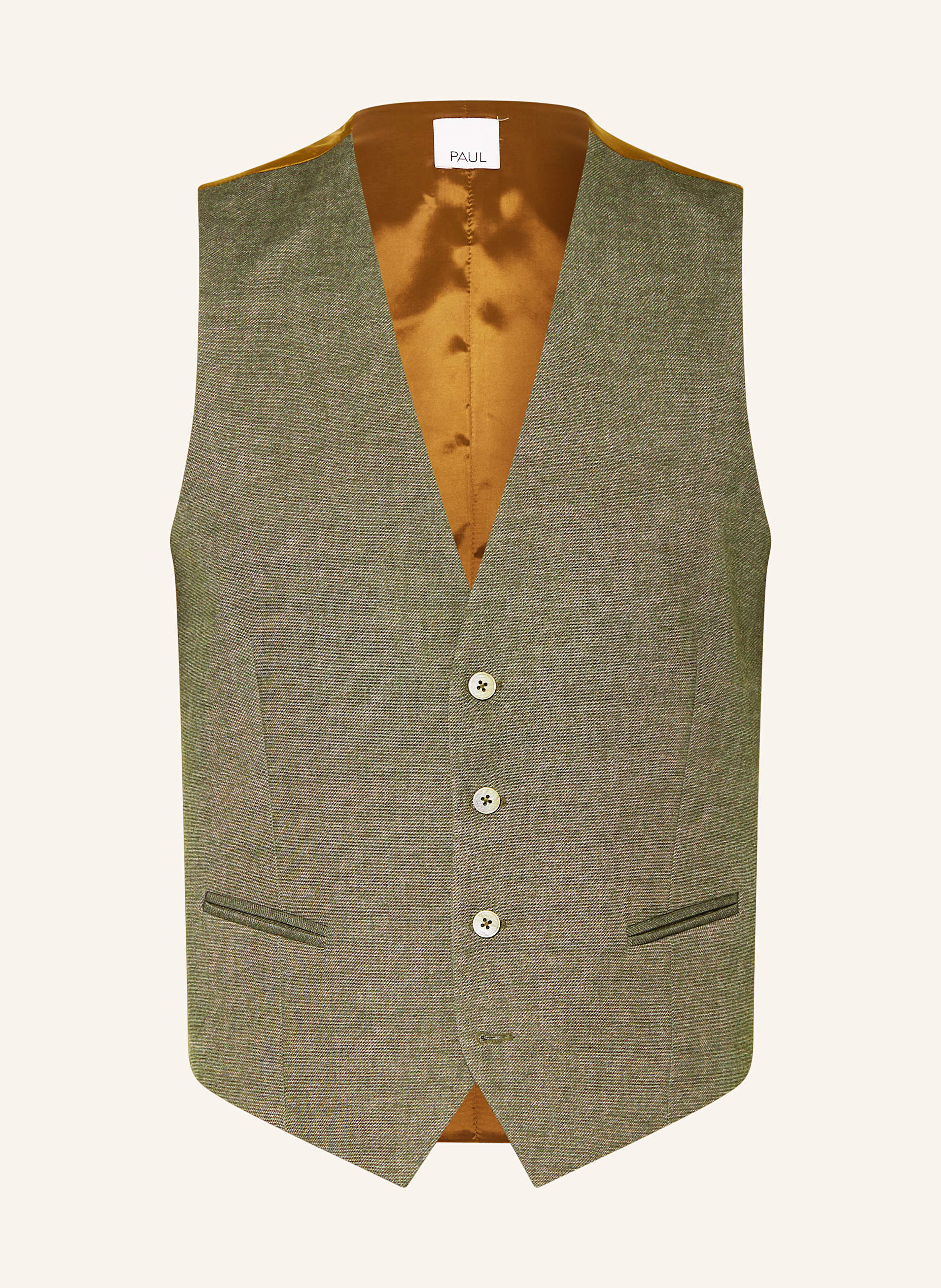 PAUL Anzugsweste Slim Fit aus Jersey