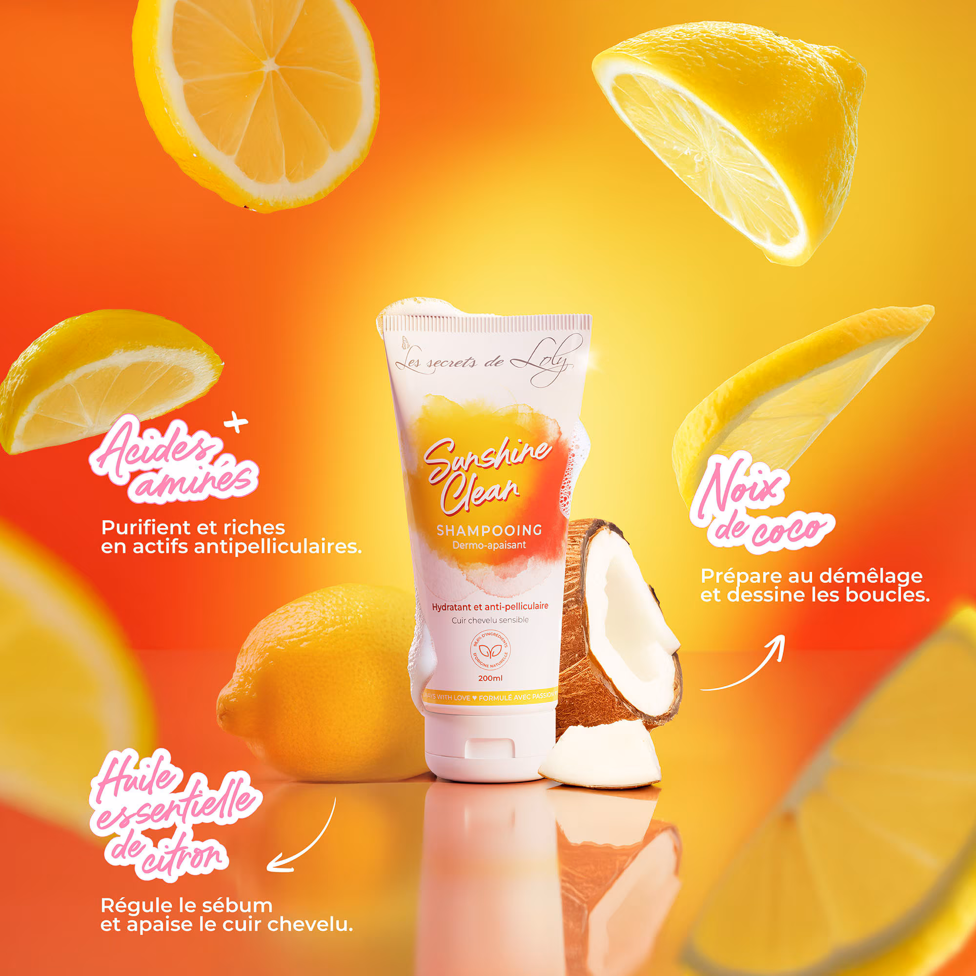 SUNSHINE CLEANShampooing dermo apaisant