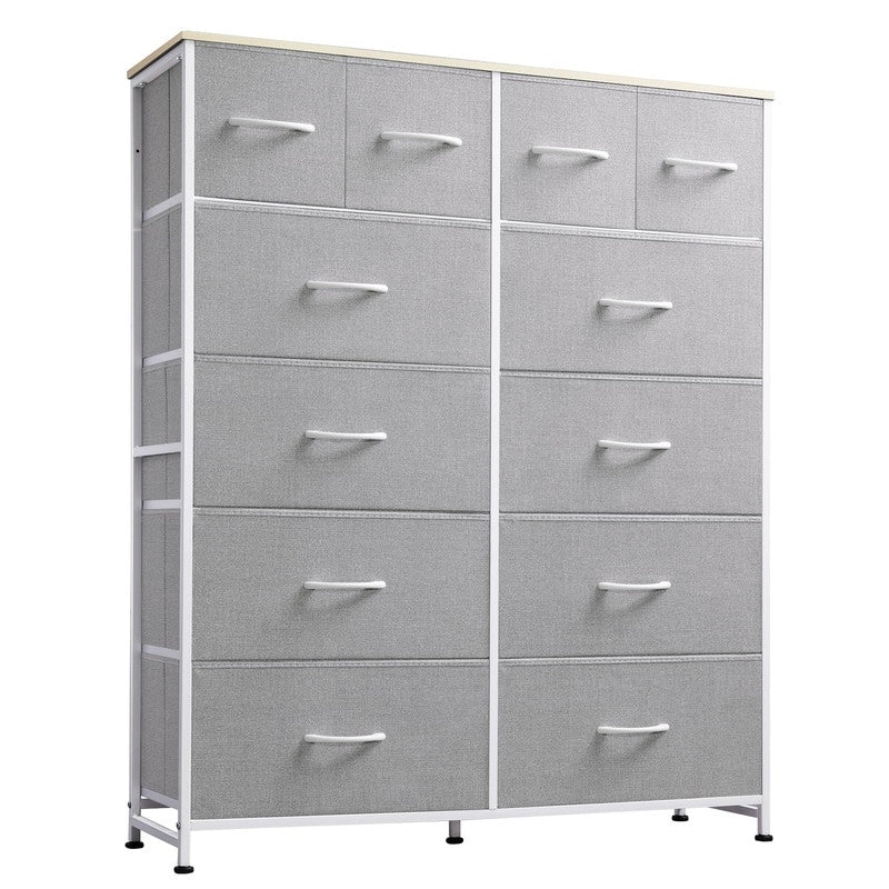 Tall Dresser for Bedroom with 12 Drawers