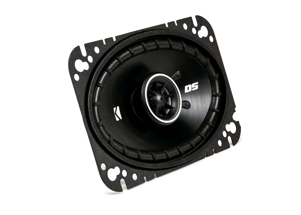Kicker DSC460 DS Series Coaxial Car Speakers, Pair, 4-in x 6-in