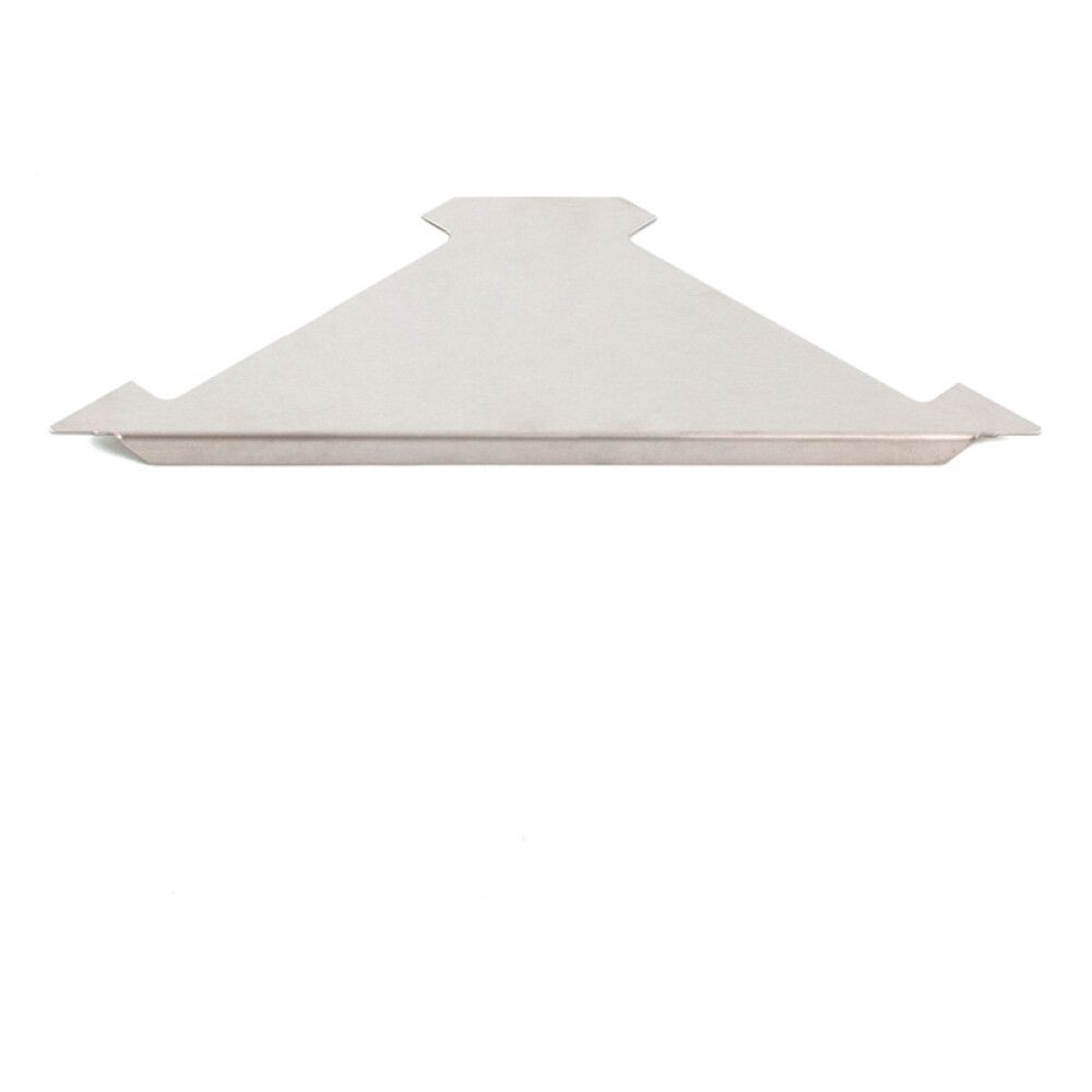 DUSJHYLLE TEBO HJØRNE MALMÖ 268,5X118X50MM RUSTFRITT STÅL
