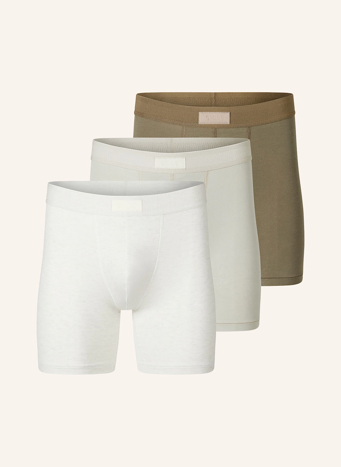 SKIMS 3er-Pack Boxershorts SKIMS COTTON