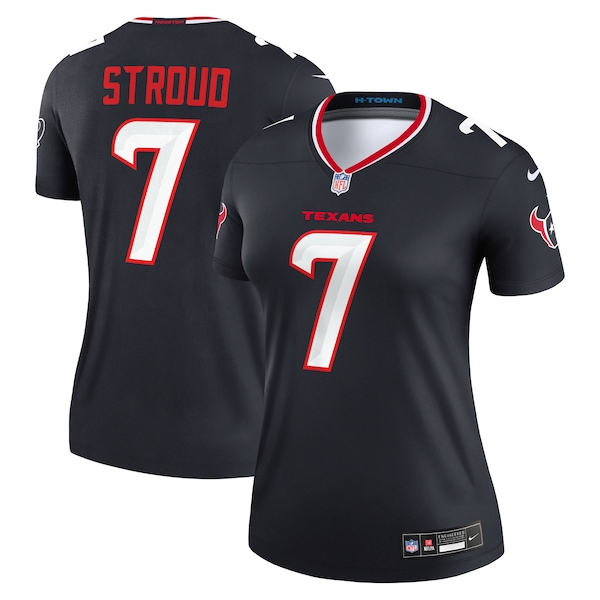 C.J. Stroud Houston Texans Nike Women's Legend Player Performance Top -  Navy