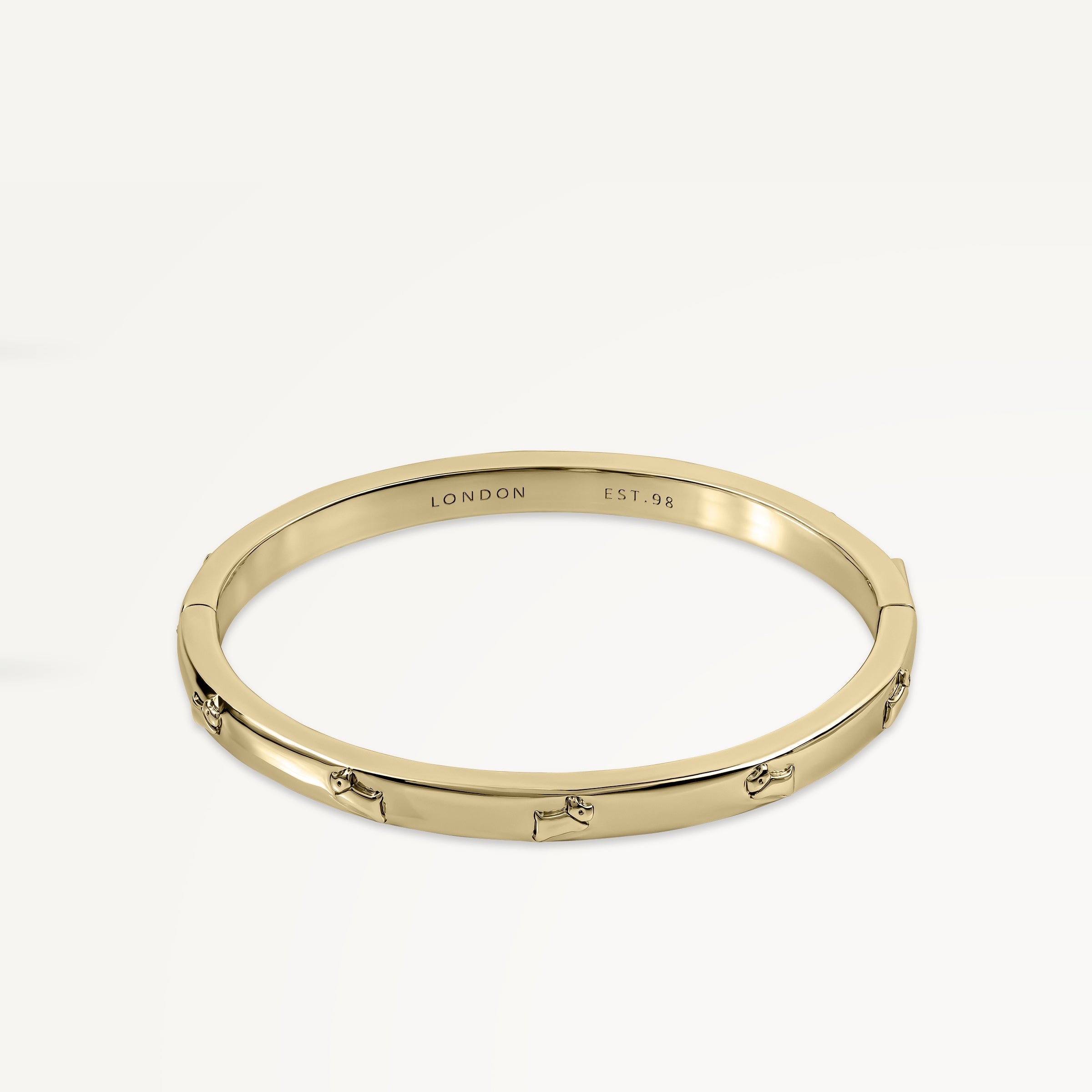 Cuba Street - Etched Bangle