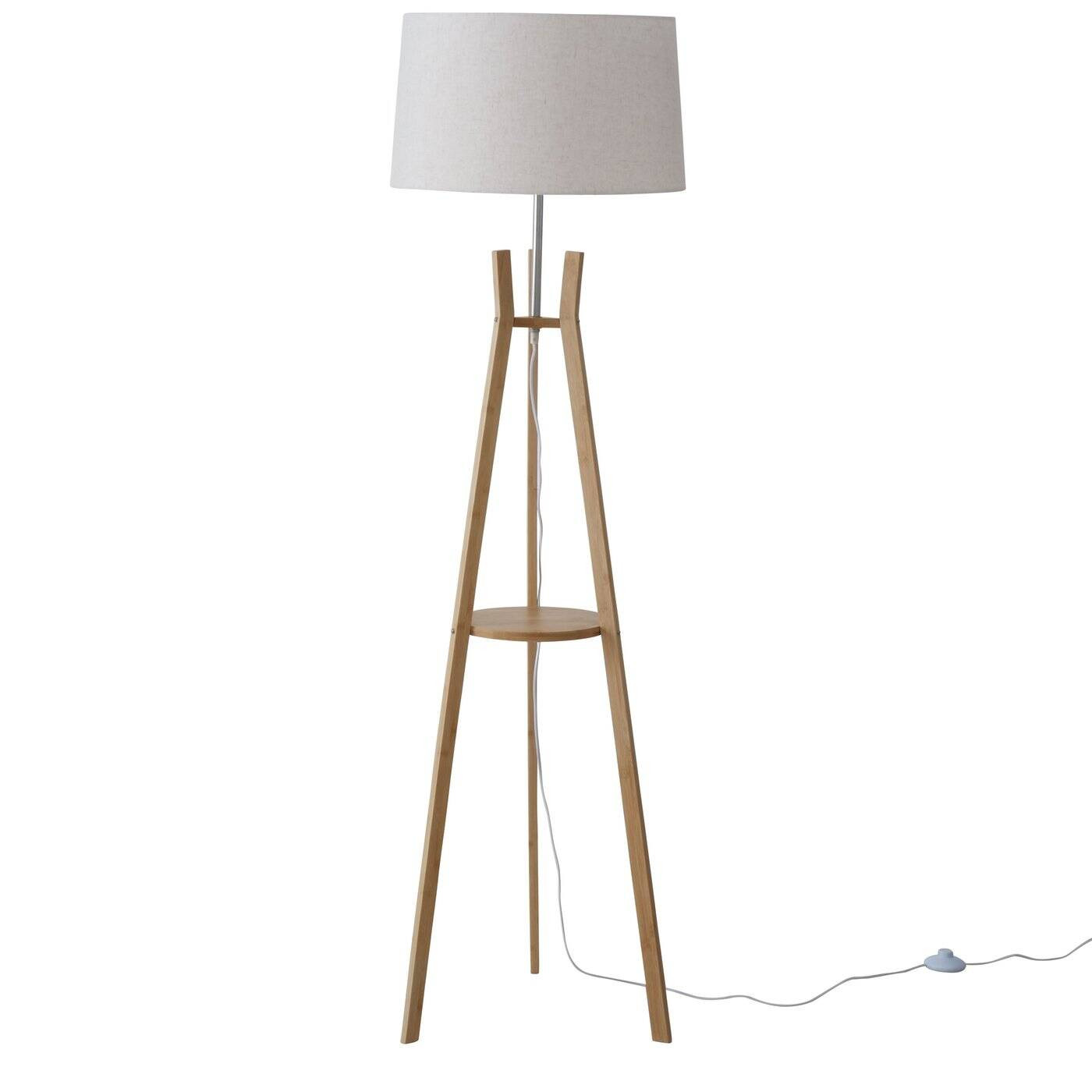 Lampa stojąca do salonu AVAL, 153 cm