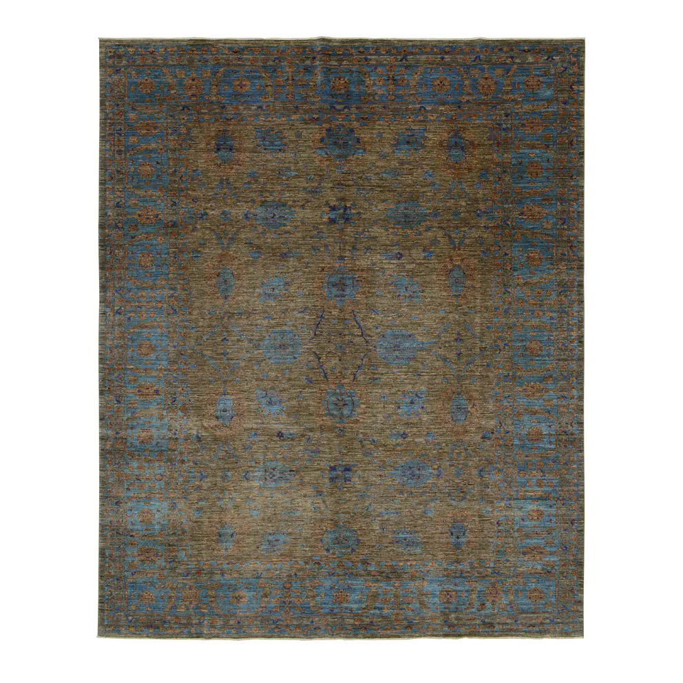 moderner Orientteppich Ziegler Art Afghanistan