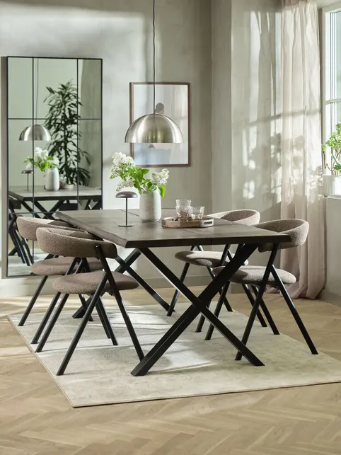 Spejl STUDSTRUP 80x180 sort