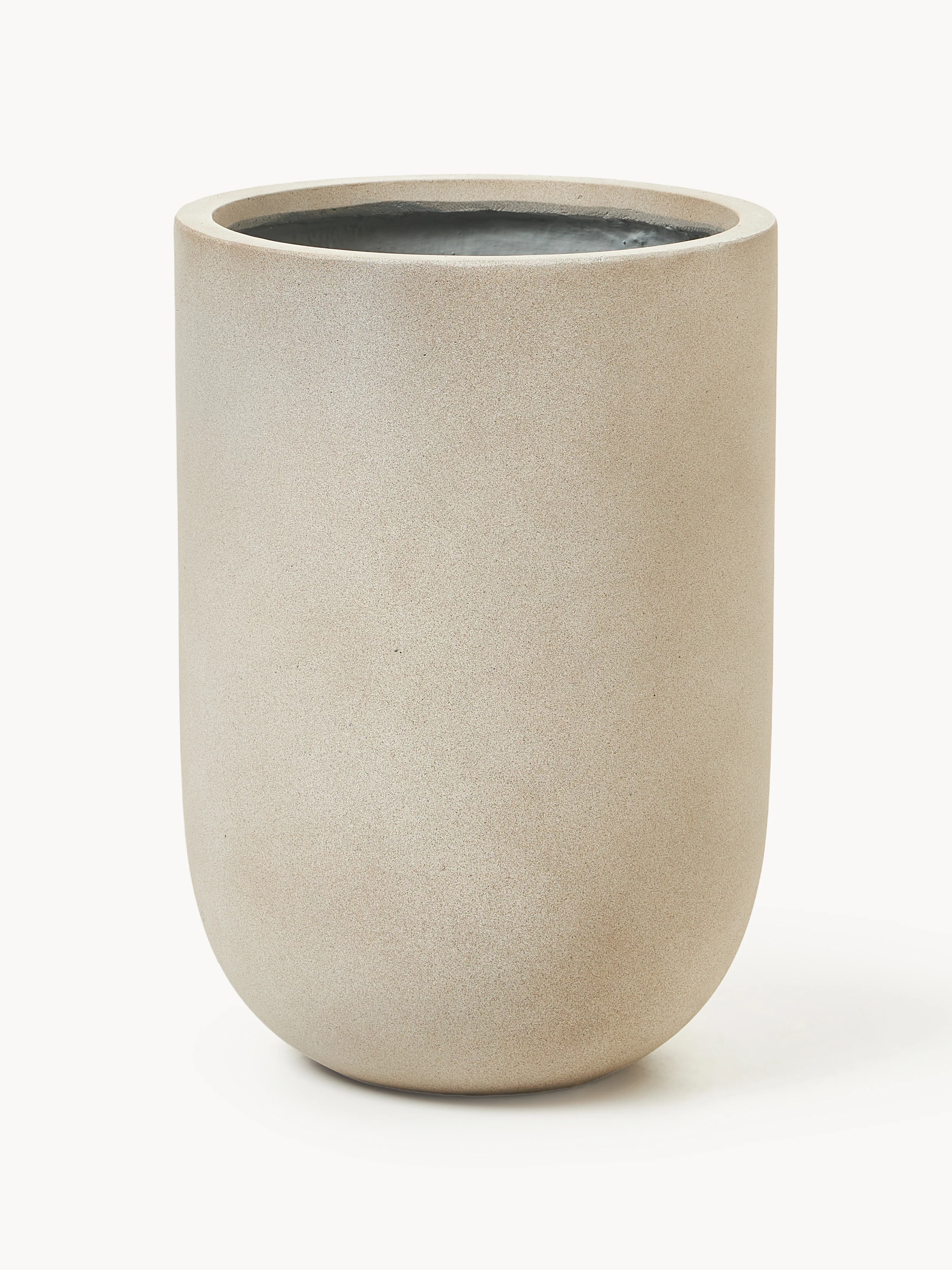 Blumentopf Tuscany aus Beton, H 49 cm