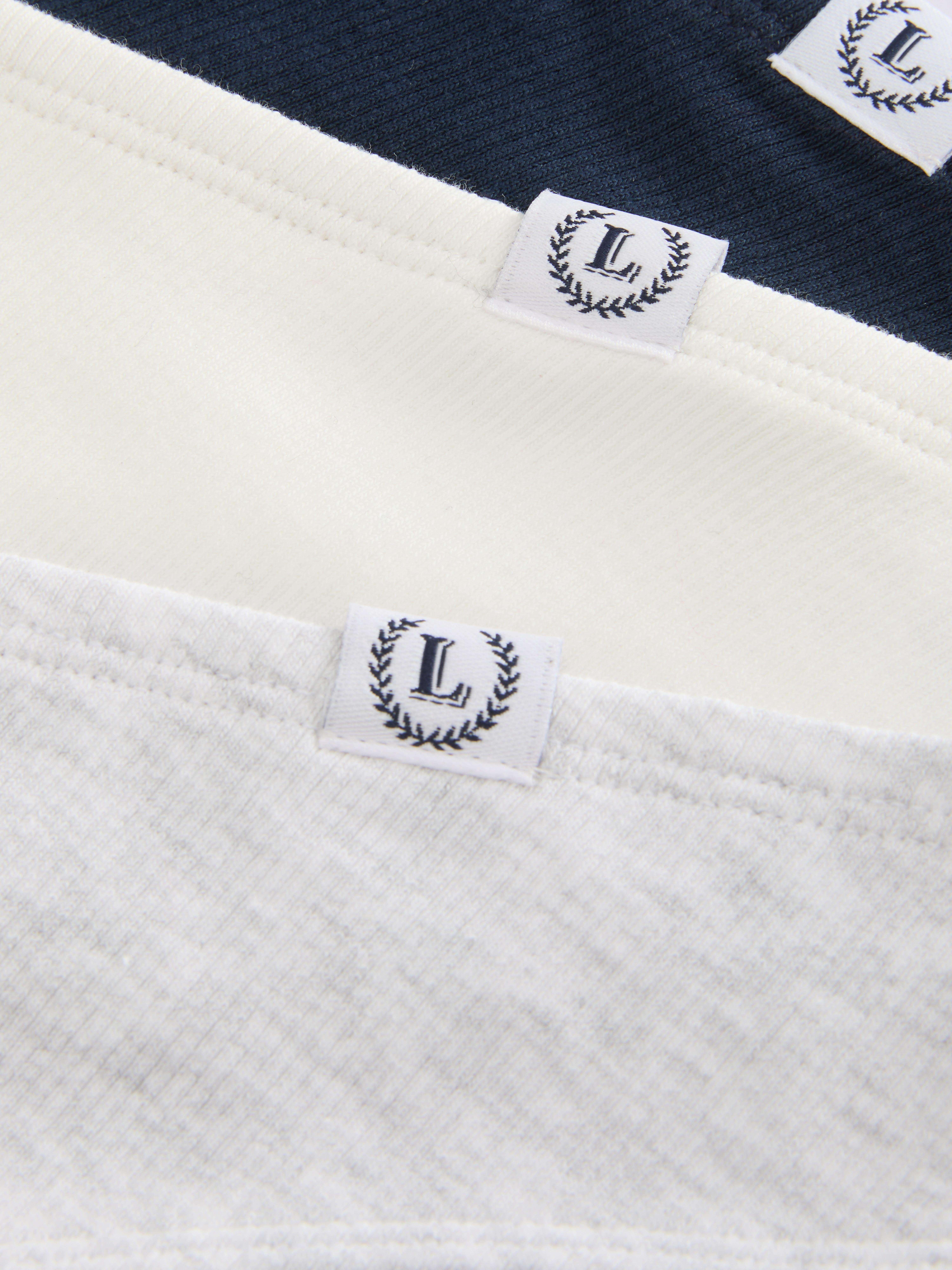 3pk Cotton Rich Miami Thongs