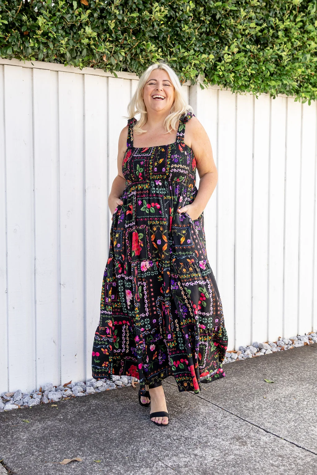 Allegra Maxi Dress in Sweet Bee