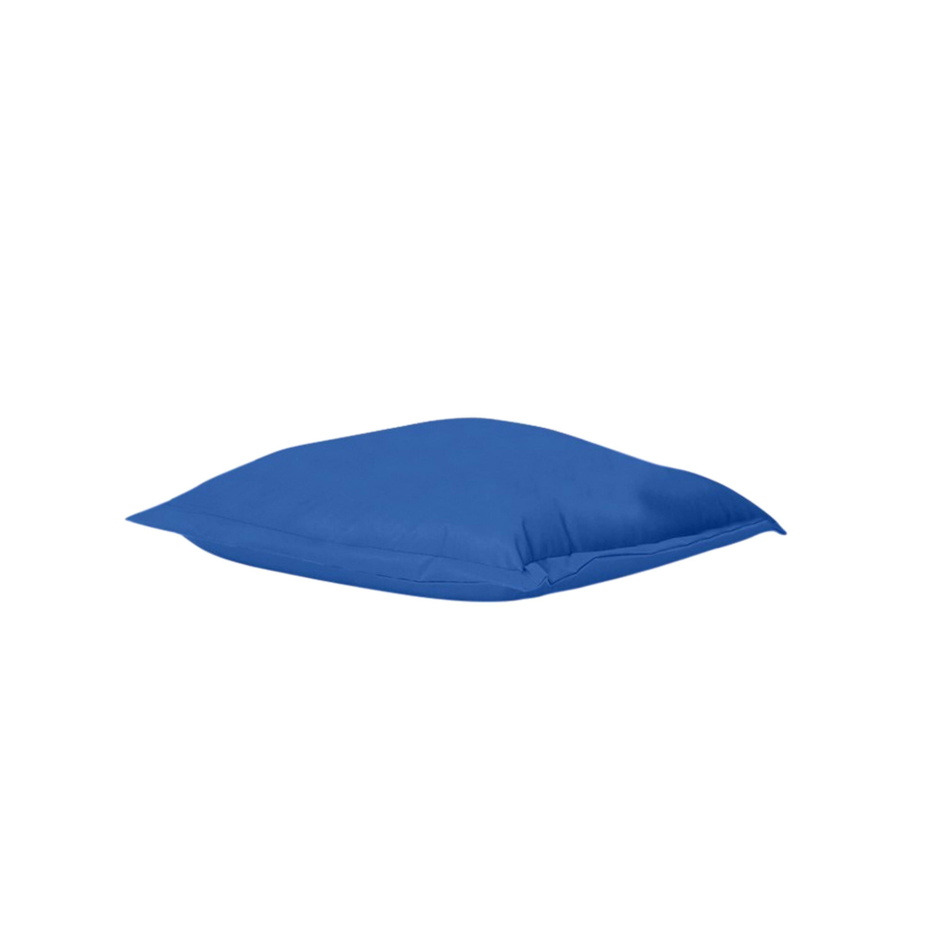 Coussin pouf extérieur bleu ARTA