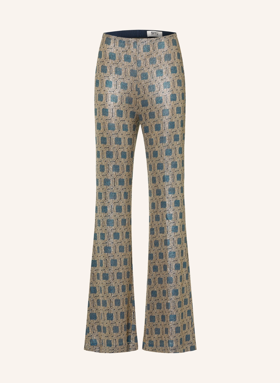 SIYU Bootcut-Hose aus Jersey