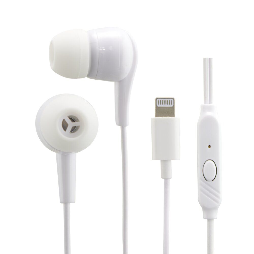 écouteur filaire pour iphone avec micro L1,2m