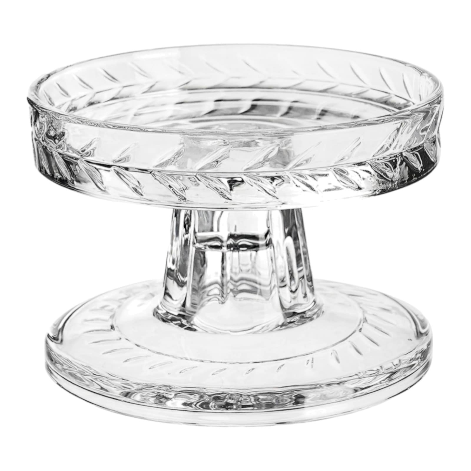 Kerzenhalter Klar, ⌀ 10 cm, H 70 mm