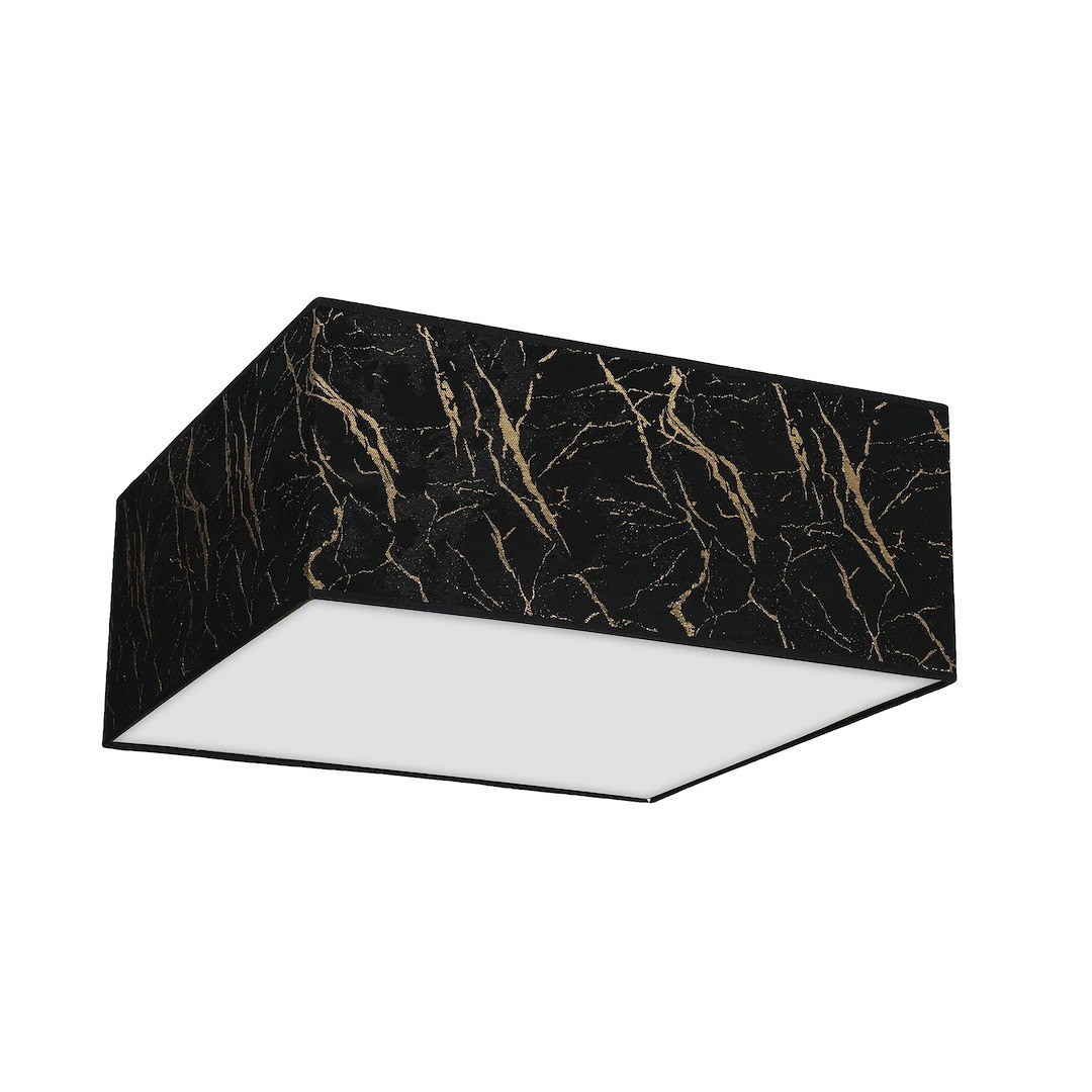 Lampa sufitowa Milagro Senso E27 2x60W Czarny Złoty