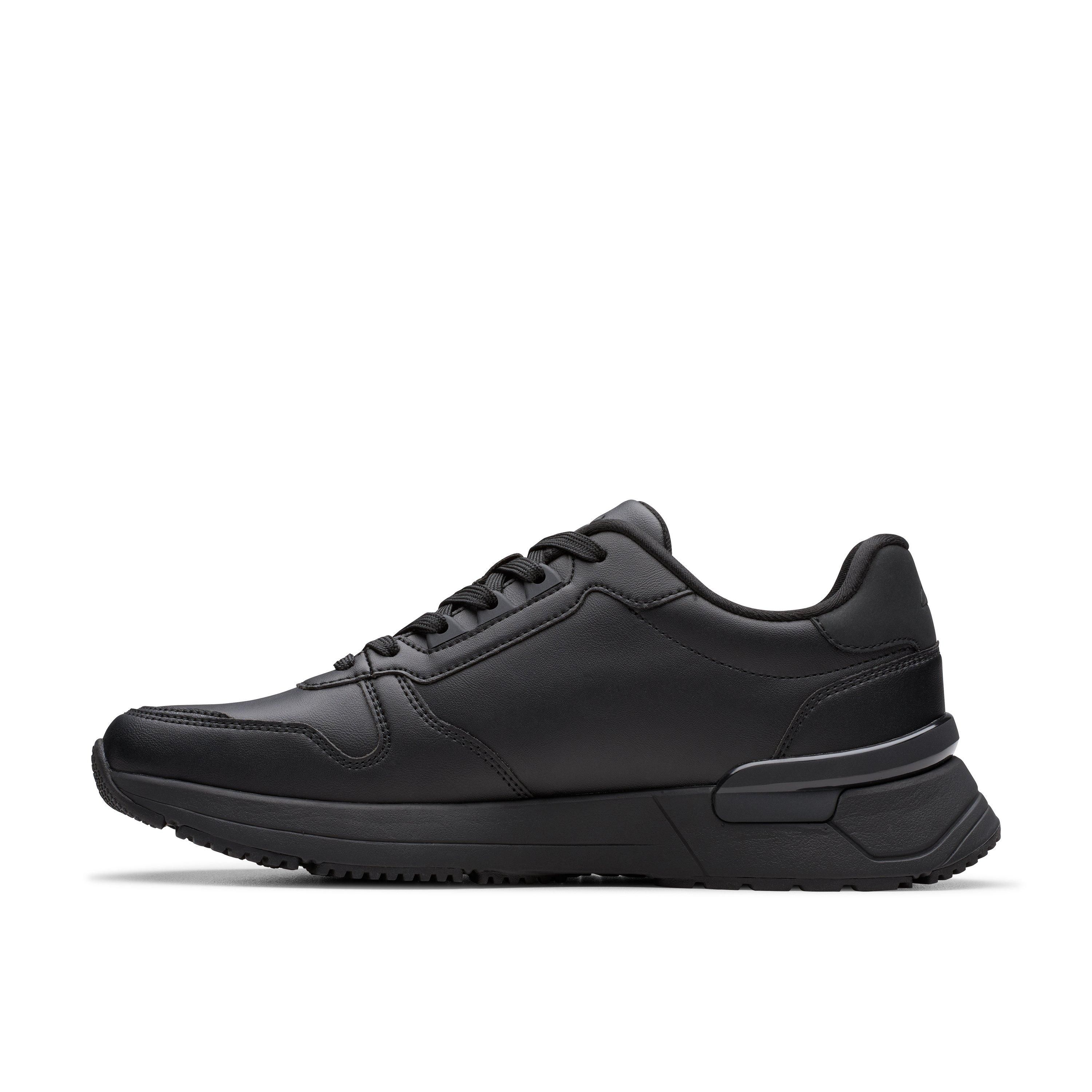 Clarks Elwick Lace Black Lace Up