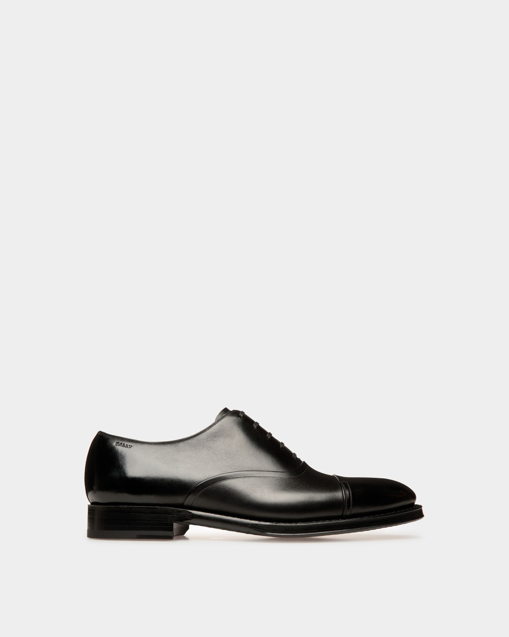 Scribe Un Oxford-Schuh Aus Leder In Schwarz