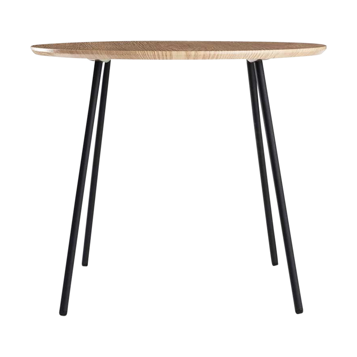 Lisomme Jolijn Ronde Houten Bijzettafel Ø 55 cm - Naturel