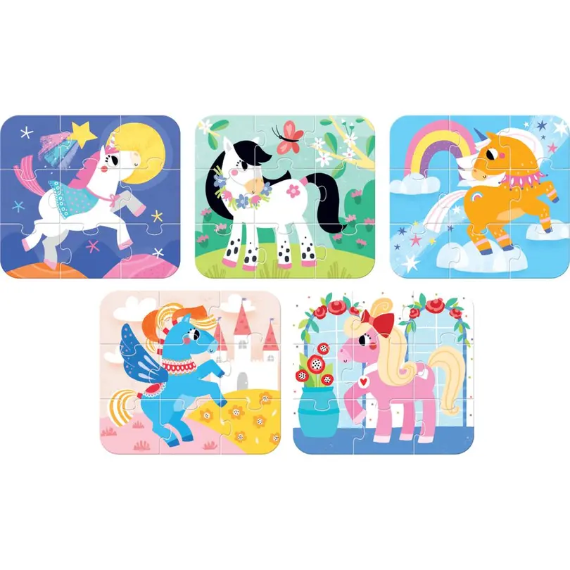 Puzzle 5er-Set On-The-Go