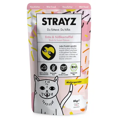 STRAYZ BIO Pouch 6 x 85g