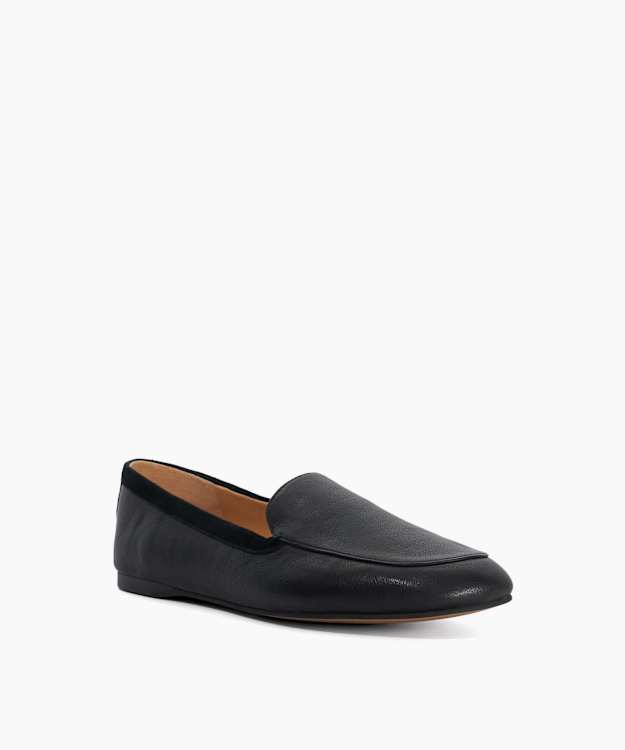 Gosette Black - Leather Loafers