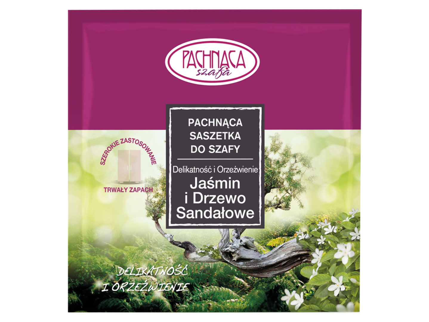 Saszetka zapachowa Jaśmin i drzewo sandałowe