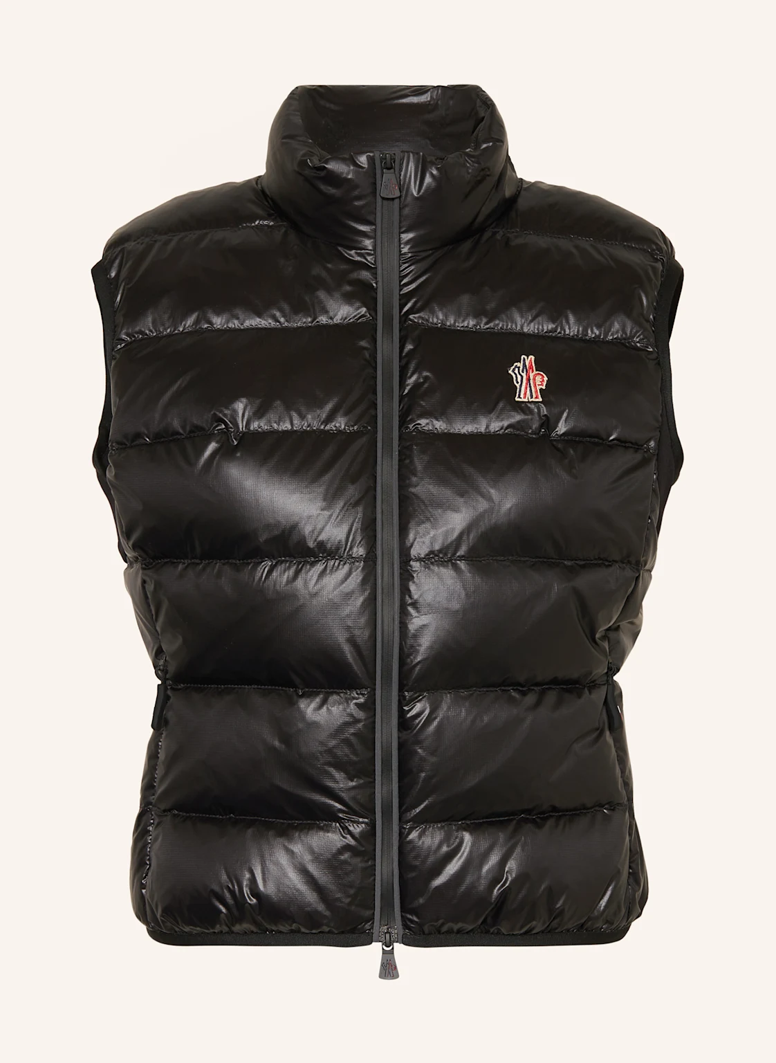 MONCLER GRENOBLE Daunenweste im Materialmix