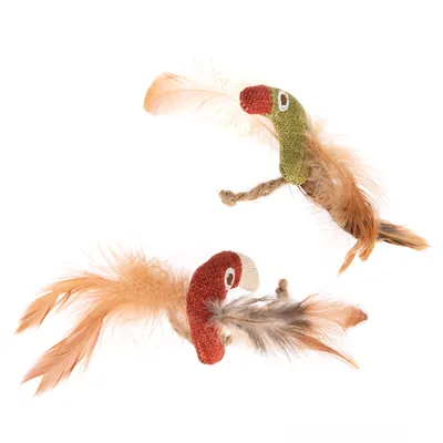 TIAKI Toucan with Catnip Cat Toy Set