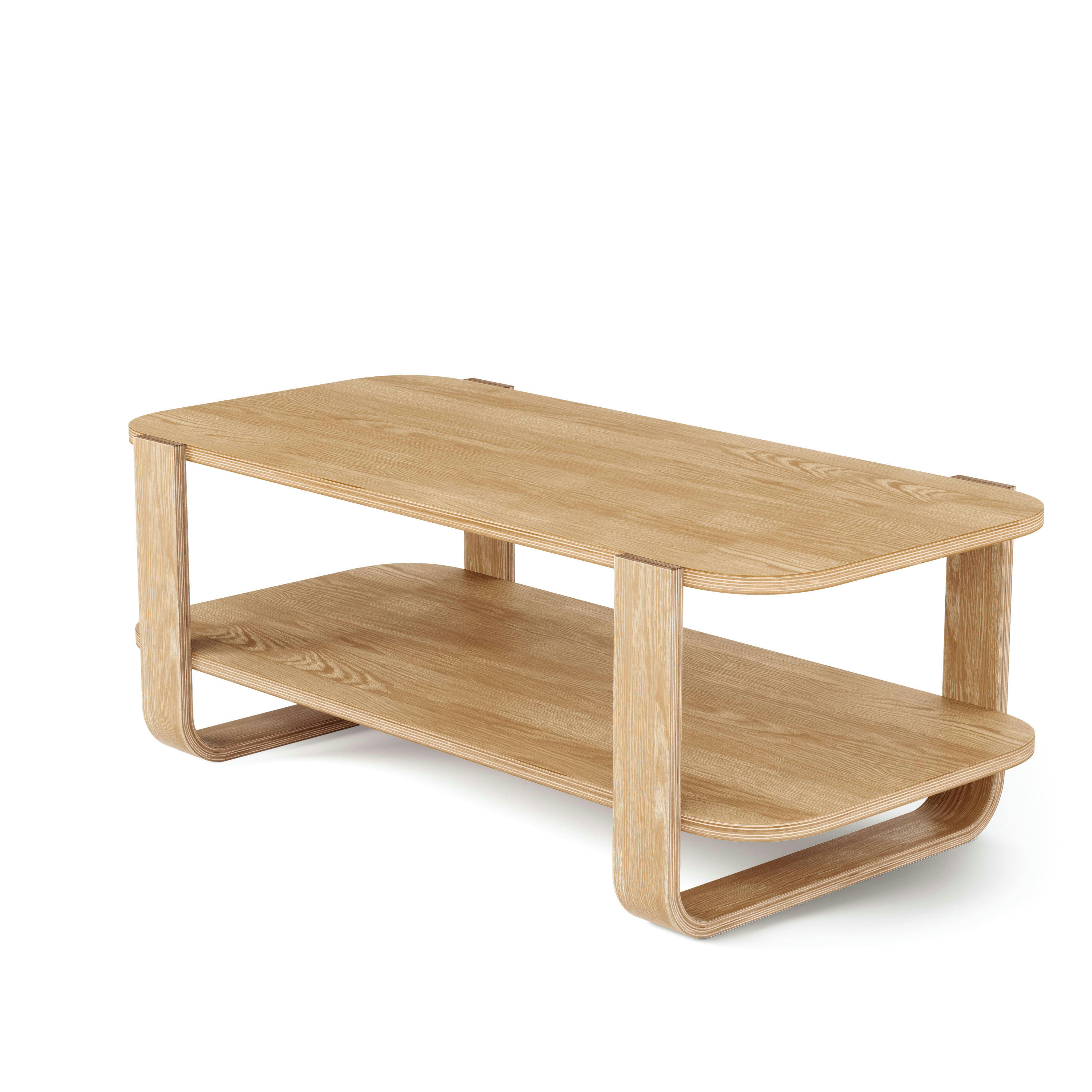 BELLWOOD - Table basse bois naturel L109cm