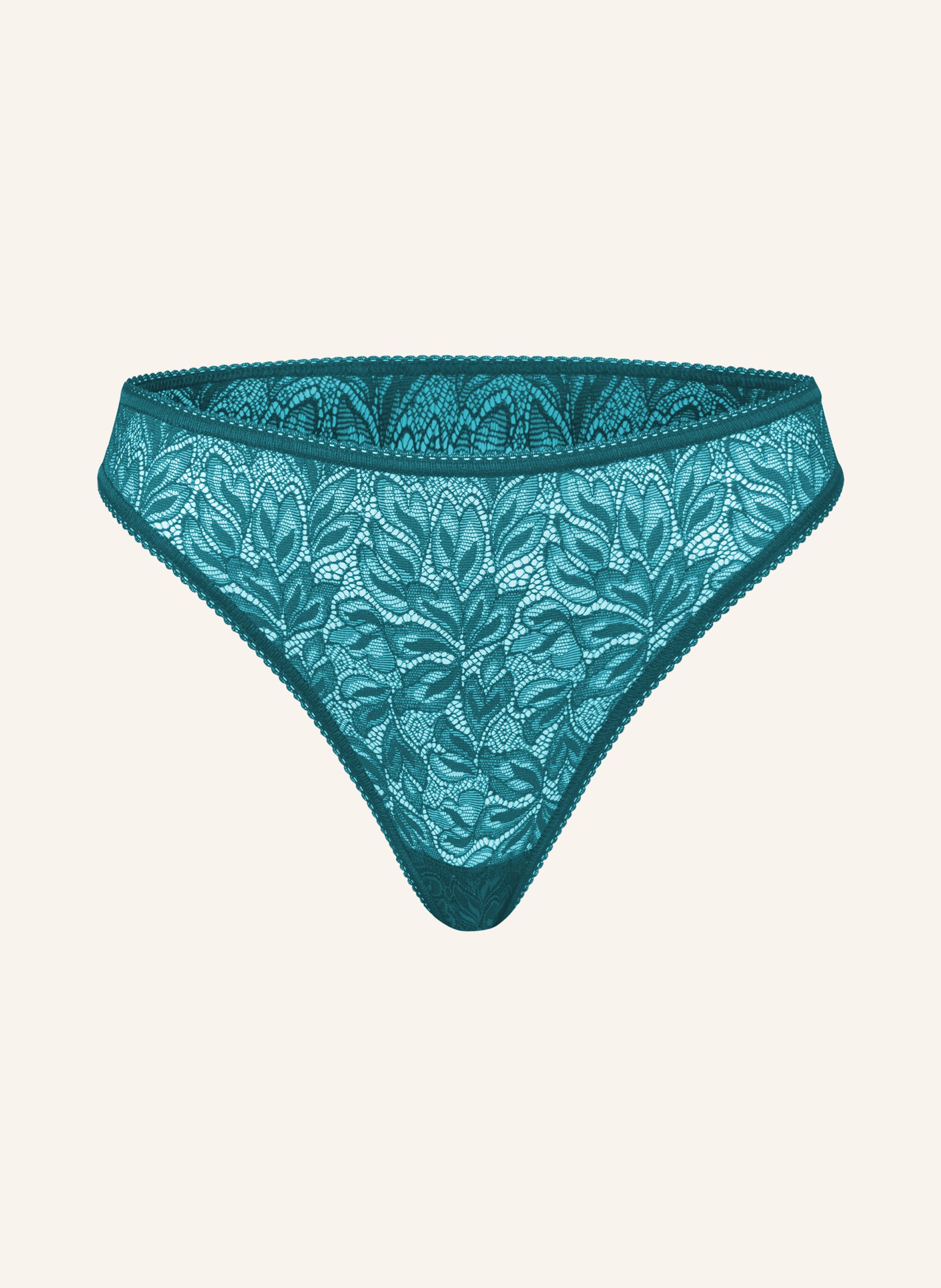 erlich textil Iconic Lace String aus Spitze - florales Motiv