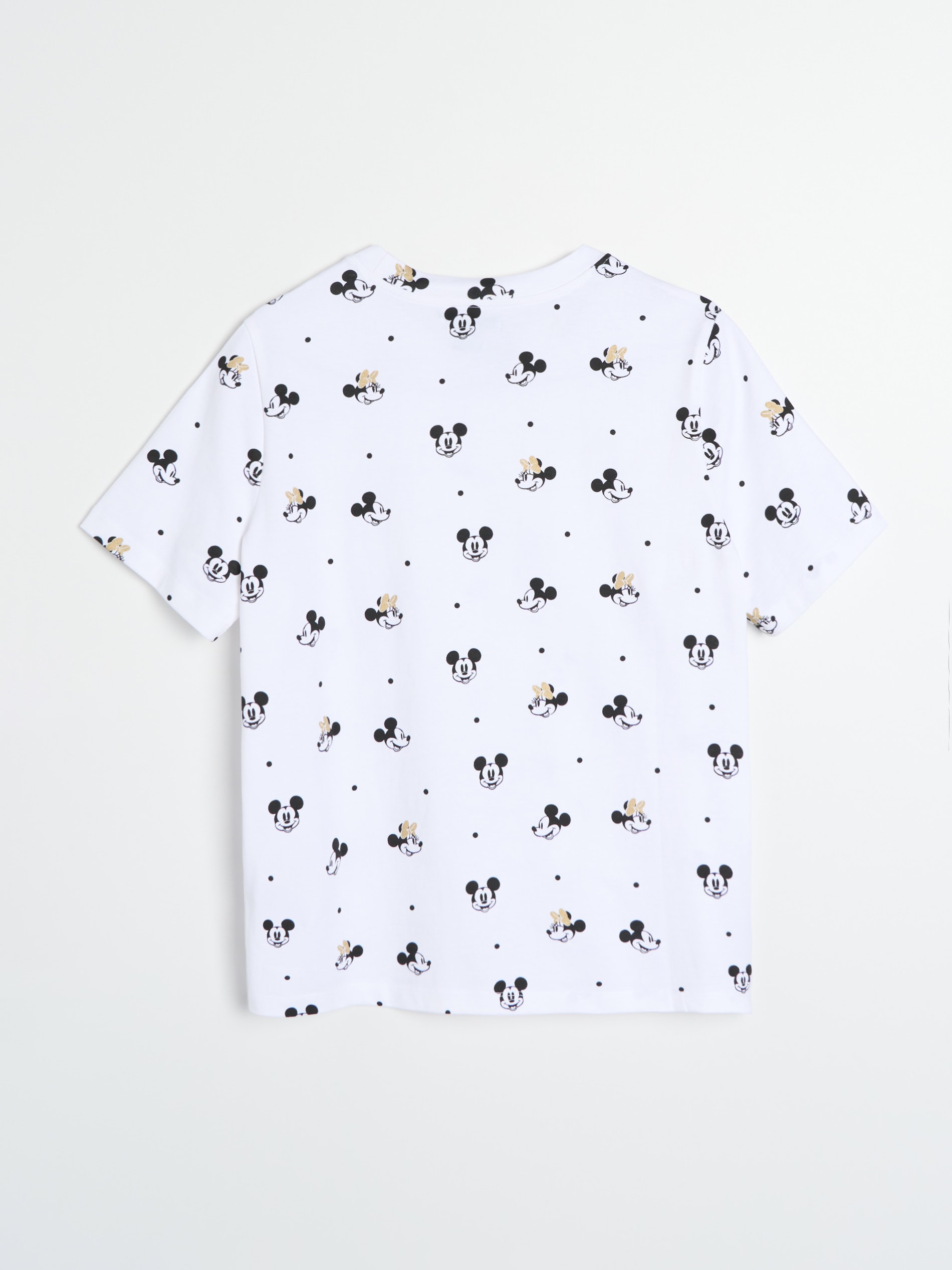 Bawełniana koszulka ze wzorem Minnie and Mickey
