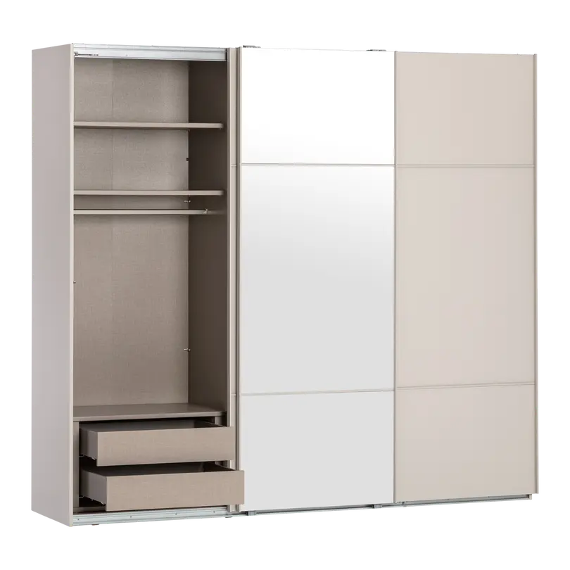 Schiebetürenschrank Covalo-Glas