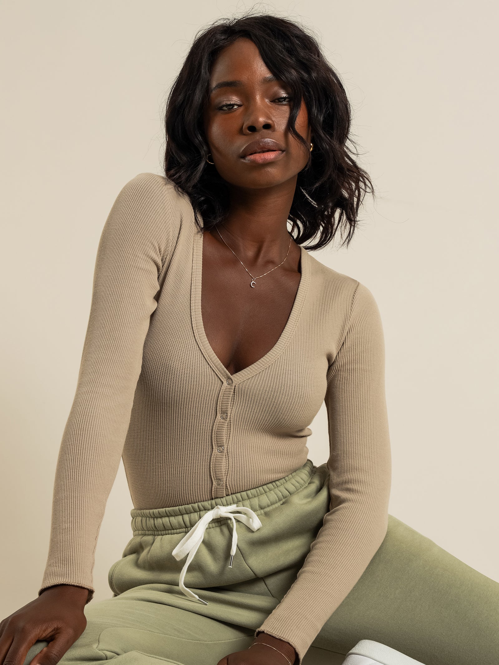Millie Waffle Bodysuit