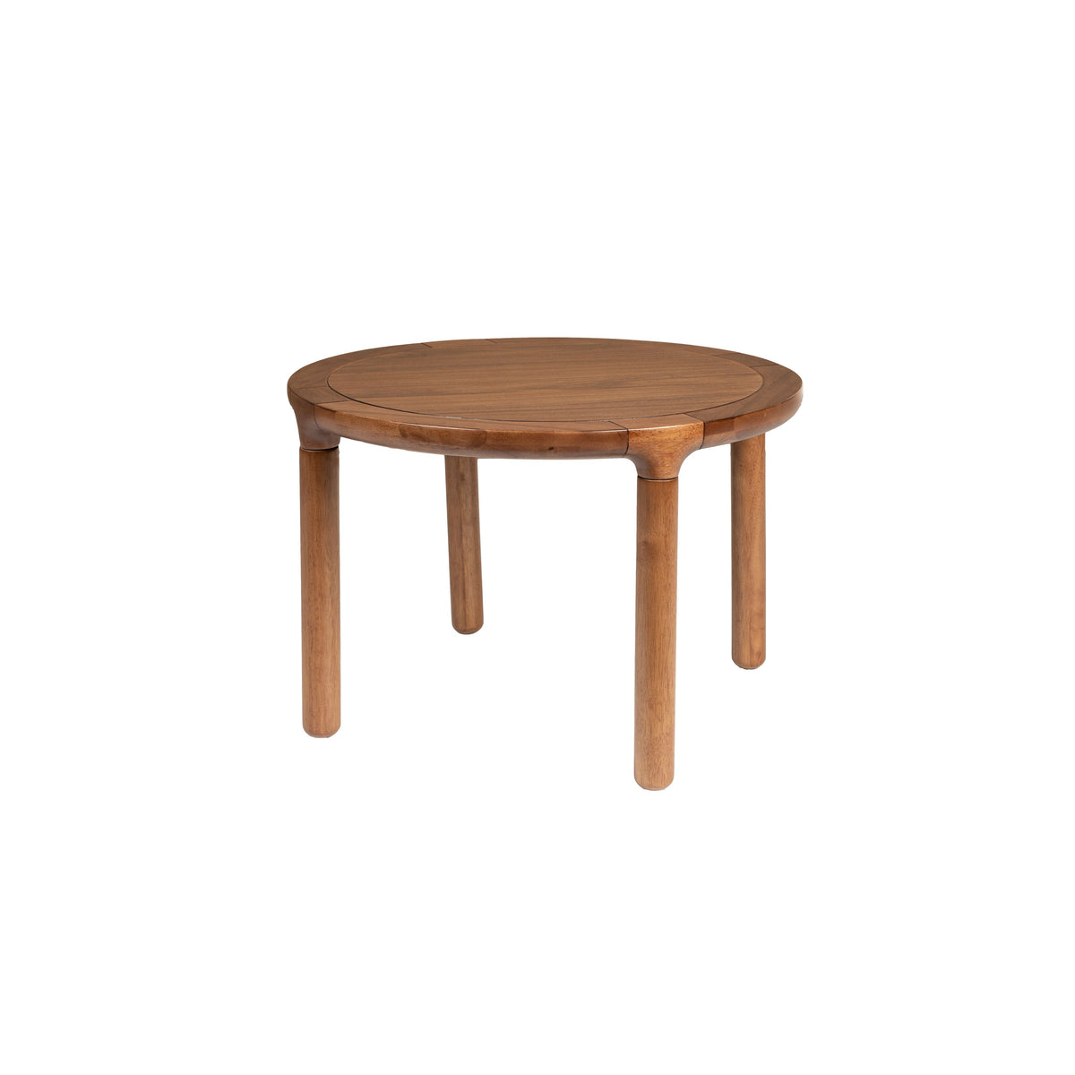 Zuiver Storm Salontafel Rond 60 cm Hout Walnoot - Bruin