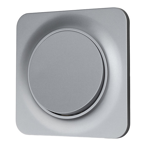 Interrupteur Jacobsen Espen aluminium composable, lot de 3