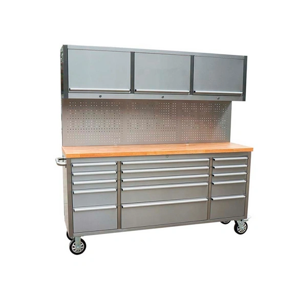 Werkstattwagen, BxHxT: 198 x 187 x 46 cm, Metall