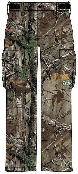 Yukon Gear Men's Infinity Cargo Hunting Pants with Adjustable Waist, Realtree Xtra Camo