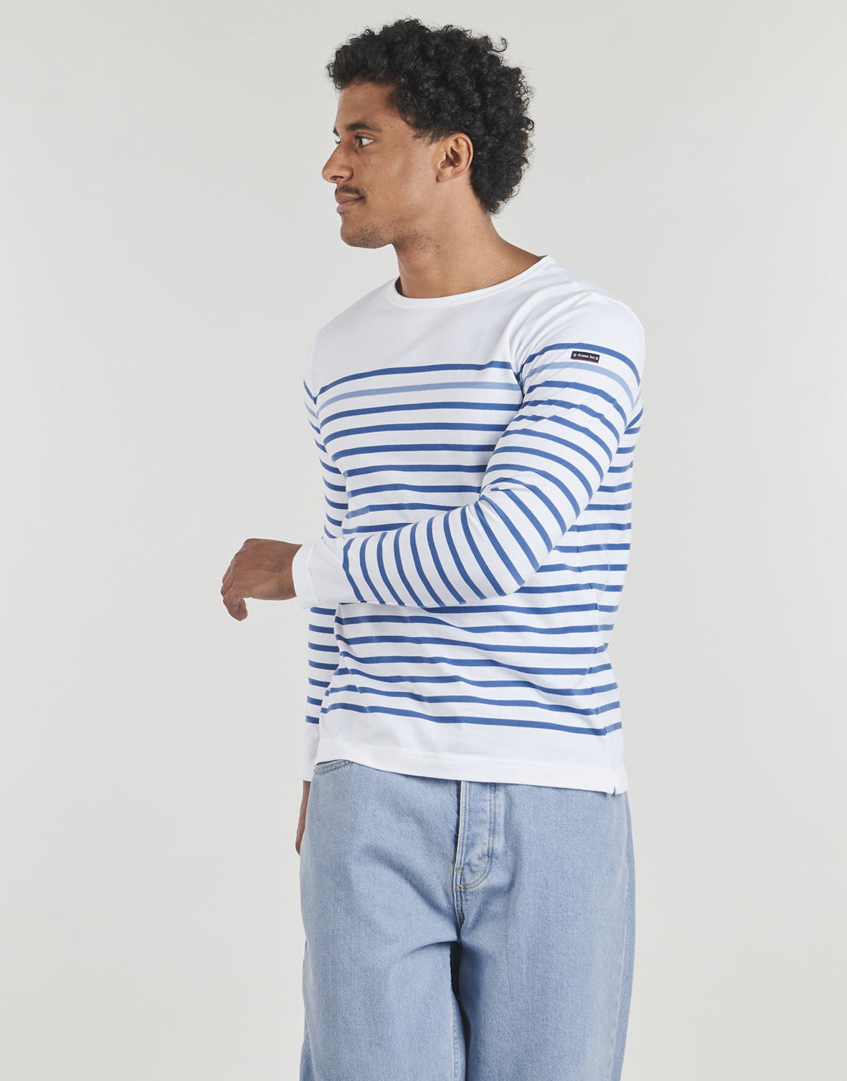Armor Lux - REMPART - White / Marine / Blue
