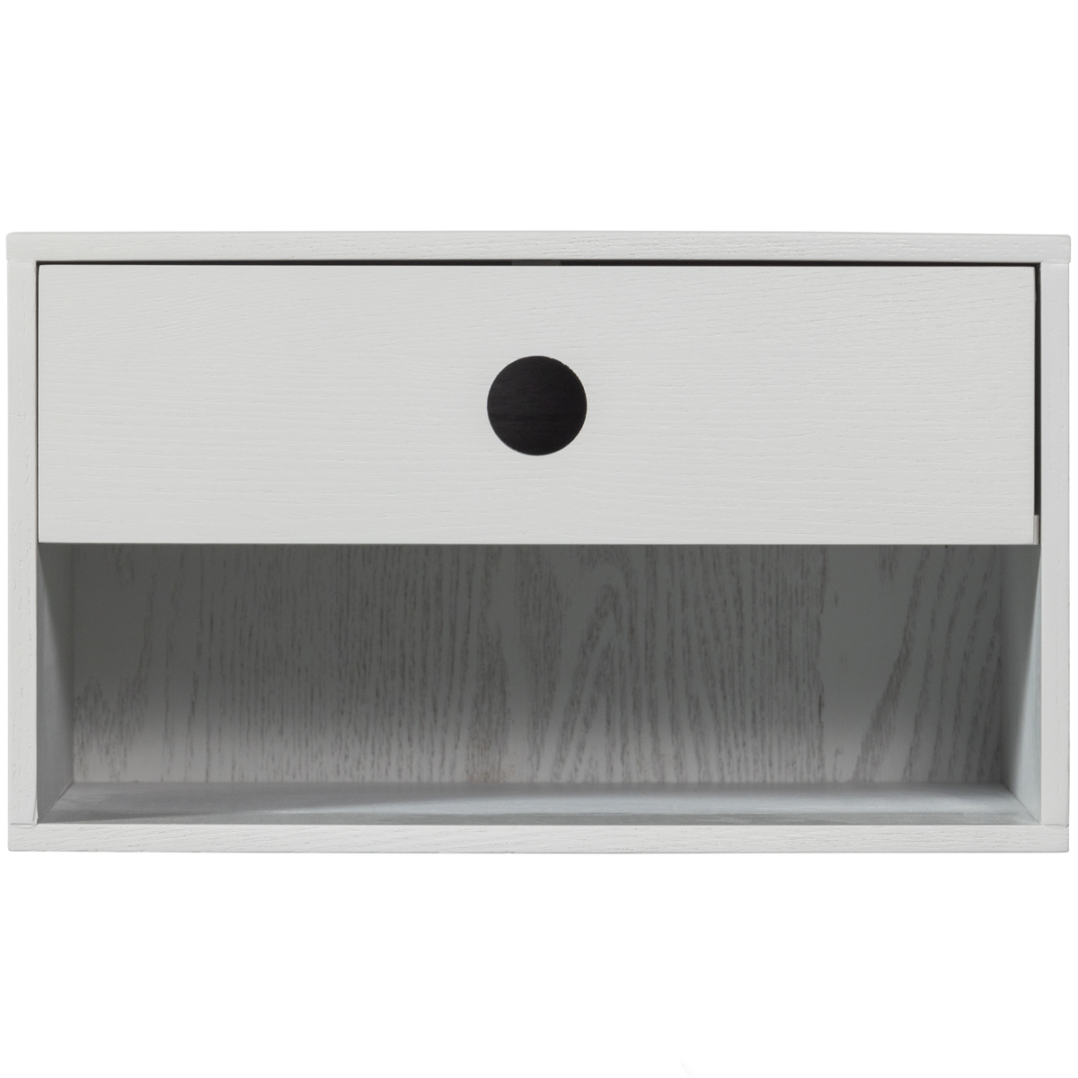 WOOOD hangend nachtkastje Nancy - MDF - Mist - 20x34x30