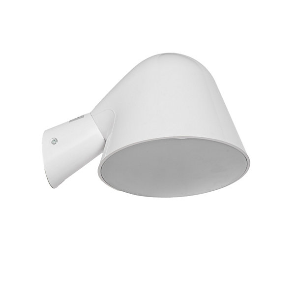 Applique Murale Design Moderne BlancheAbat-jour Conique, 1xE14 max 10W