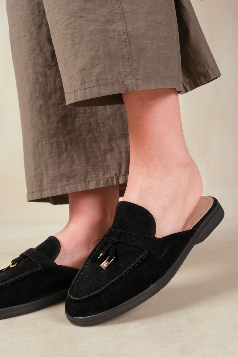 Where's That From Twilight' Flat Slip On Loafer With Tassel Detail