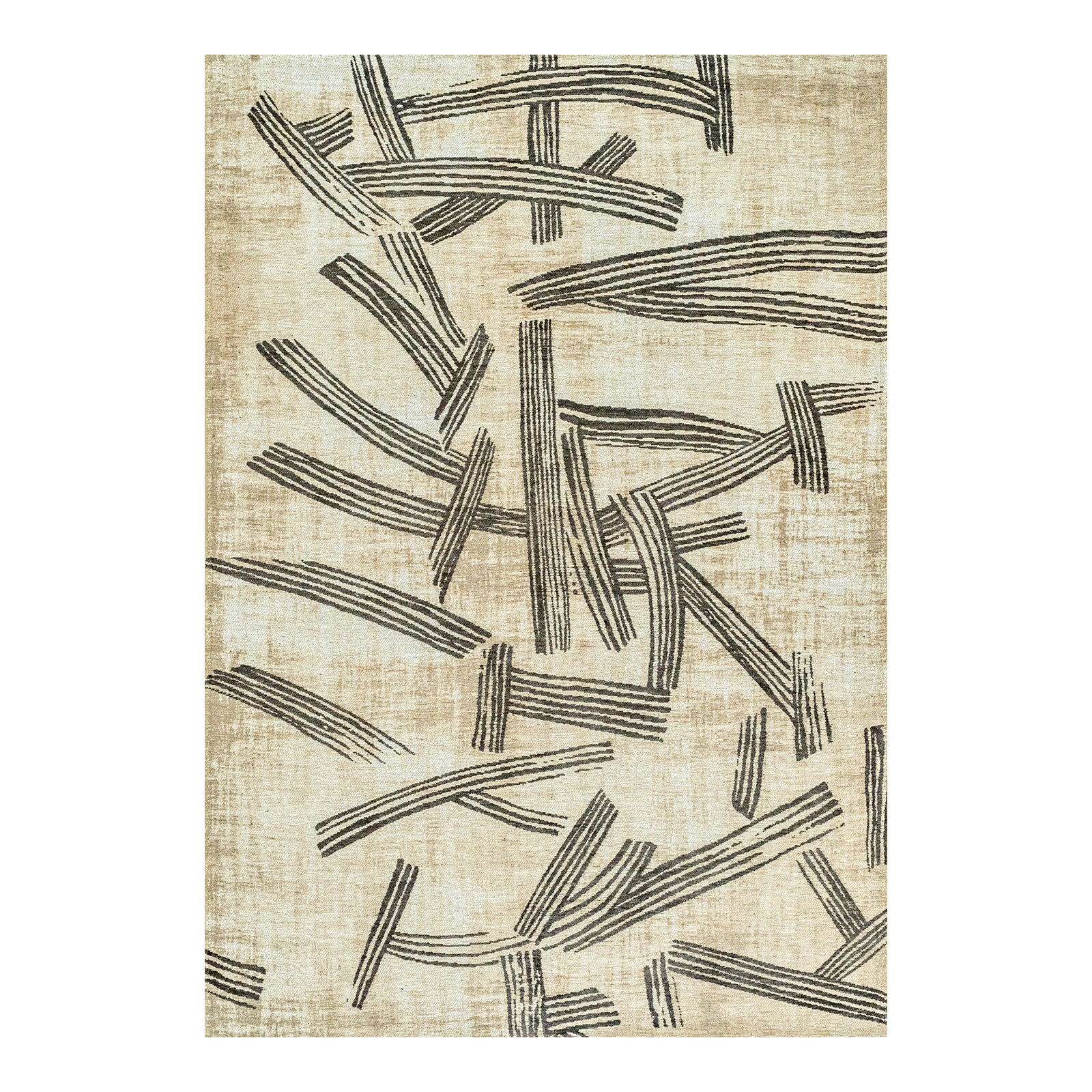 Ecorugs vloerkleed Slate - beige - 80x150cm
