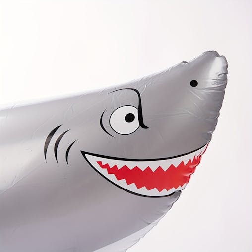 NNETM Inflatable Big Shark Pool Party Toy